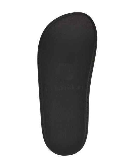 Calvin Klein Black Barli Slide Sandal