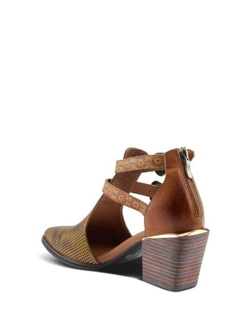 Spring Step Brown Daretobe Bootie