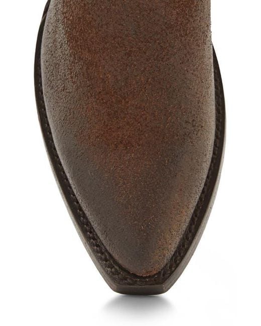 Frye Brown Sacha Stud Western Boot