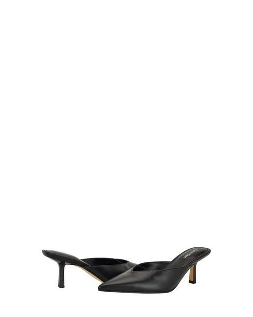 Calvin Klein Black Camily Pointed Toe Mule