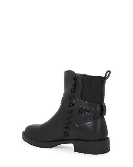 BERNESS Black Lug Sole Bootie