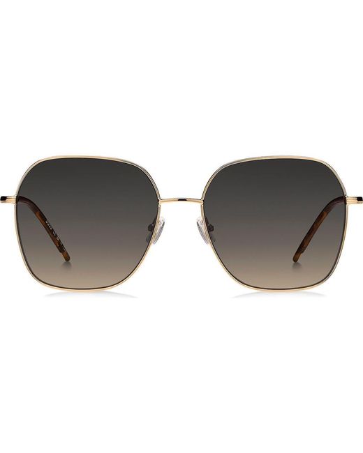 Boss Multicolor 58Mm Gradient Square Sunglasses