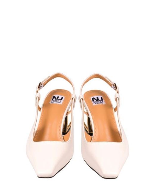Ninety Union Natural Blake Slingback Pump
