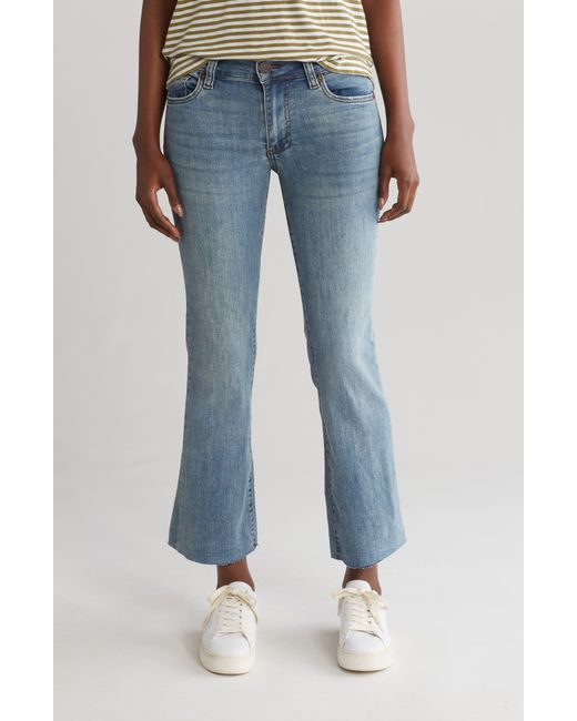 Kut From The Kloth Blue Nikke Kick Flare Jeans