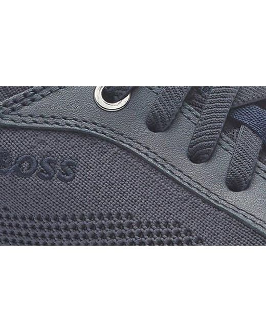 Boss Blue Titanium Evo Sneaker for men