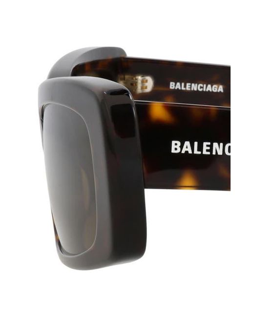 Balenciaga Multicolor 69Mm Rectangular Sunglasses