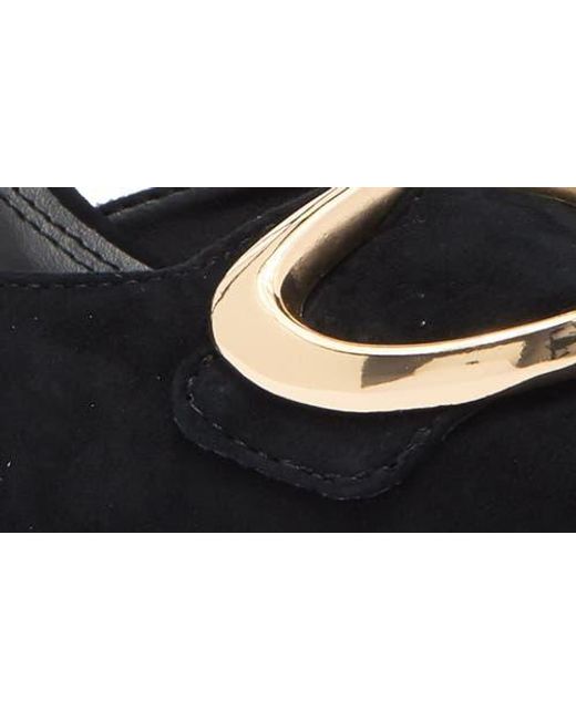 Steve Madden Black Gianah Slingback Pump