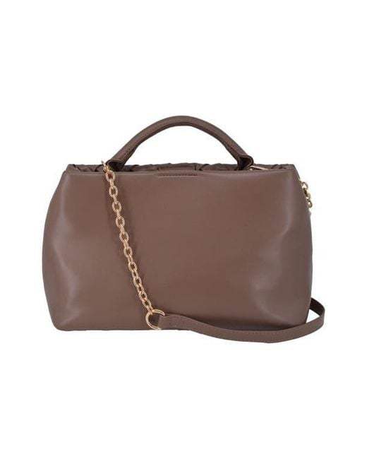 Bebe Brown Luca Mini Satchel