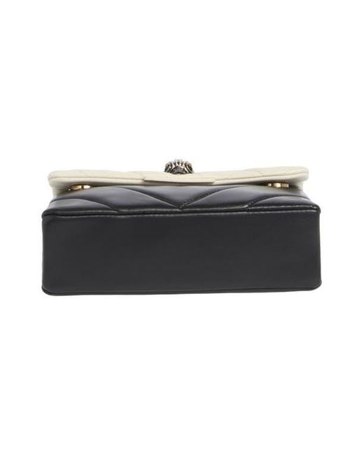 Kurt Geiger Natural Mini Kensington Leather Convertible Shoulder Bag