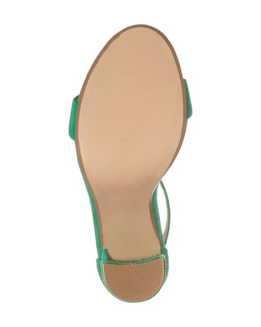 Steve Madden Green Carrson Ankle Strap Sandal