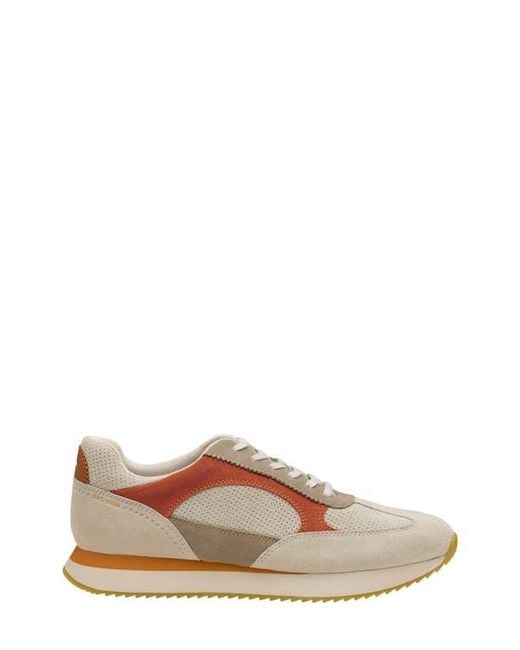 Johnston & Murphy Brown Chase Perforated Sneaker for men