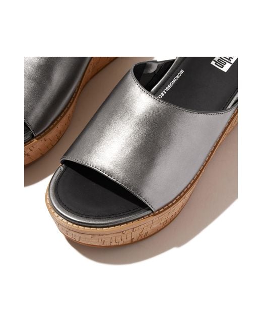 Fitflop Black Eloise Wedge Sandal