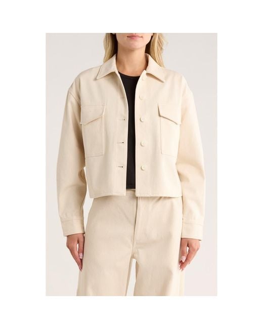 Rag & Bone Natural Ramona Shirt Jacket