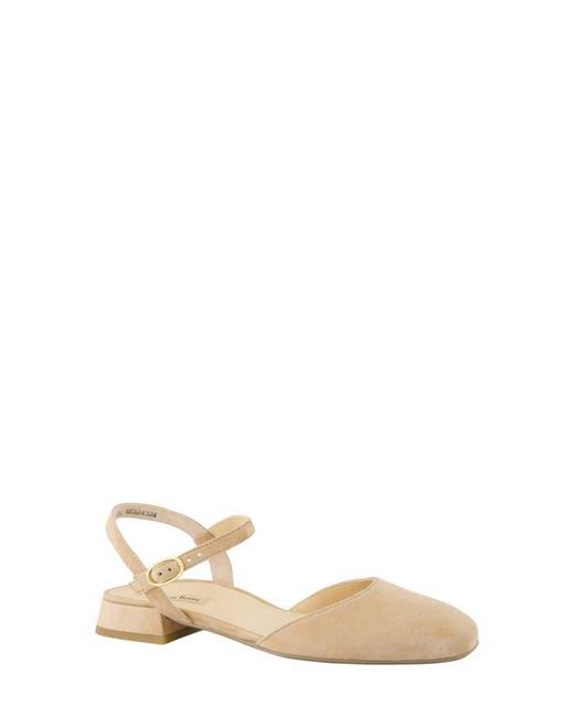 Paul Green Natural Bianca Ankle Strap Pump