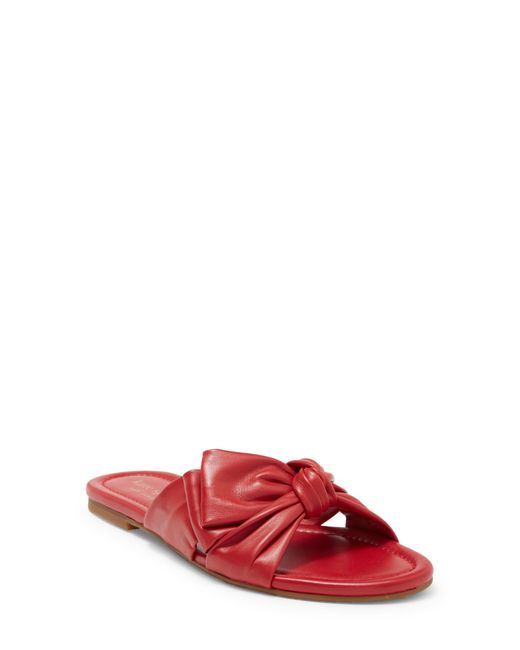 Kate Spade Marcella Slide Sandal in Red | Lyst