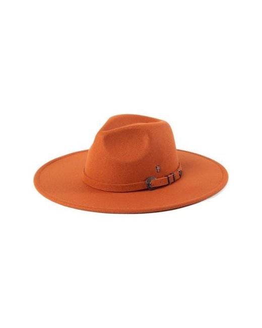 San Diego Hat Orange Fedora Hat
