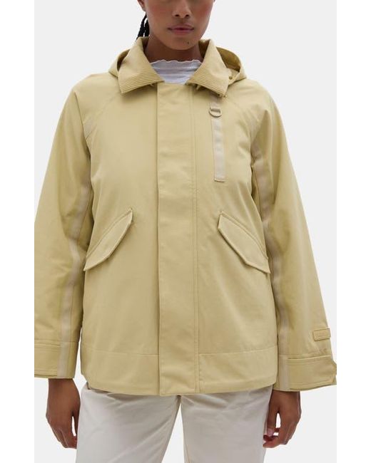 Halfdays Natural Hooded Rain Jacket
