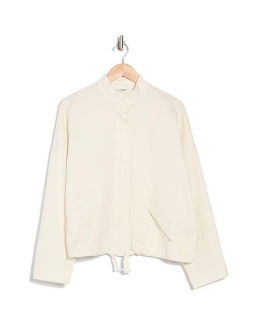 Max Studio Natural Cotton Piqué Jacket