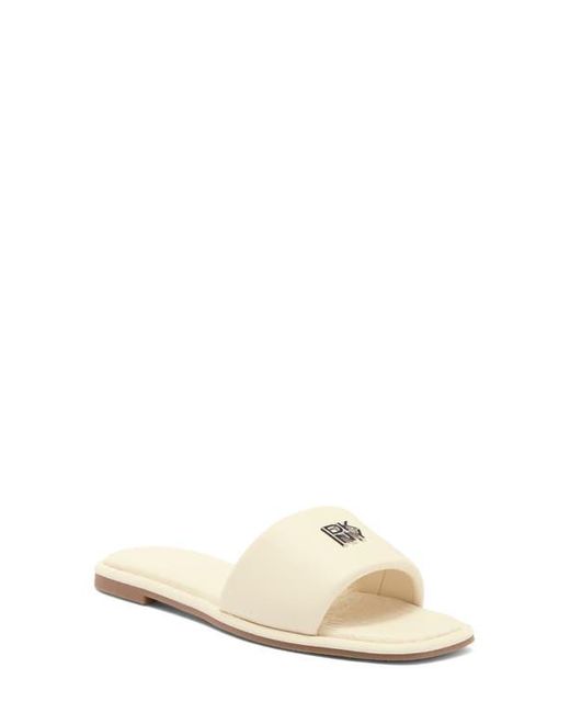 DKNY Bella Logo Slide in White | Lyst
