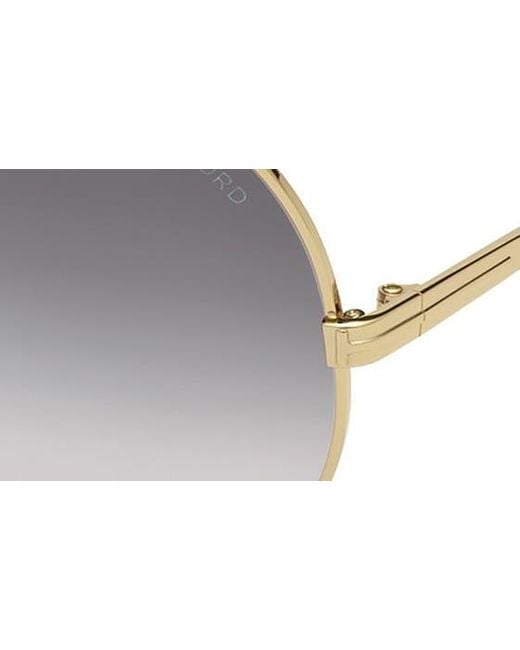 Tom Ford Multicolor 66mm Geometric Sunglasses for men