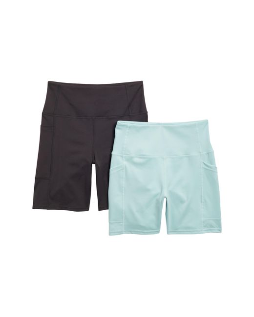 Laundry by Shelli Segal Blue Assorted 2-pack Bike Shorts