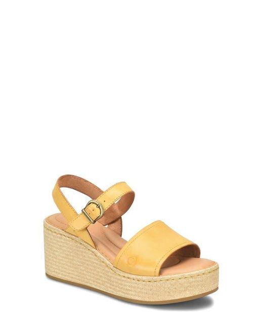 Børn Natural Santos Platform Wedge Sandal