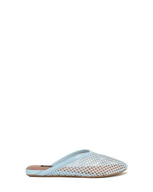 Nine West White Daniela Mesh Mule