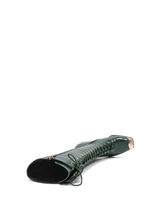 Ninety Union Green Fuji Cap Toe Boot