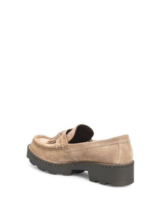 Børn Natural Capri Tassel Platform Loafer
