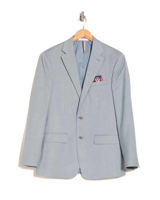 Ben Sherman Blue Single Breasted Sport Coat for men