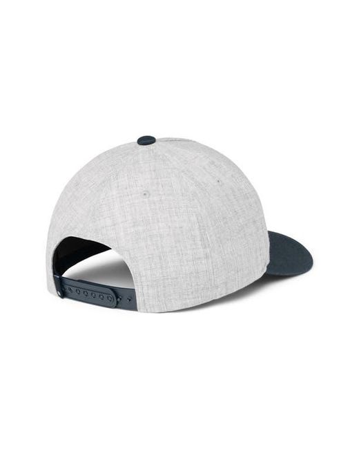 Travis Mathew White Perfect Plan Snapback Baseball Cap for men