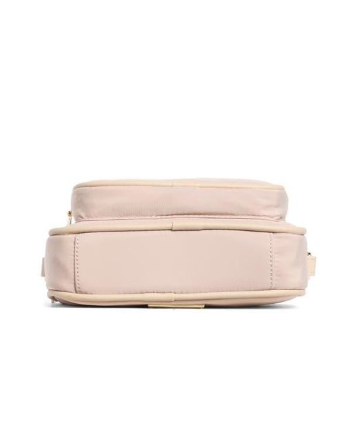 Madden Girl Pink Nylon Camera Bag