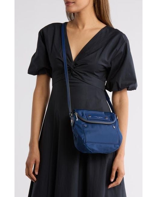 Marc Jacobs Blue Preppy Nylon Mini Natasha Crossbody Bag