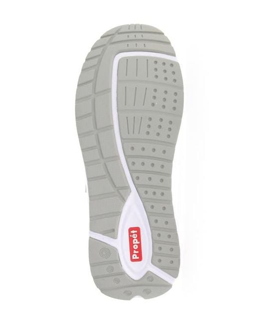 Propet White Ultima Strap Sneaker for men