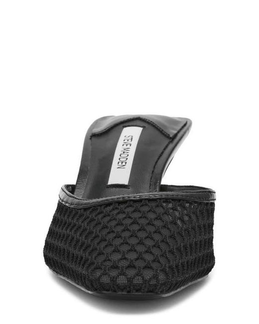 Steve Madden Black Alyse Mule