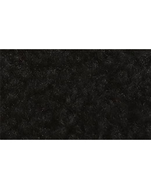 Vionic Black Izzy Faux Shearling Clog