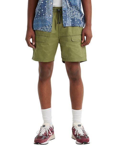 Levi's Green Trail Cargo Shorts for men