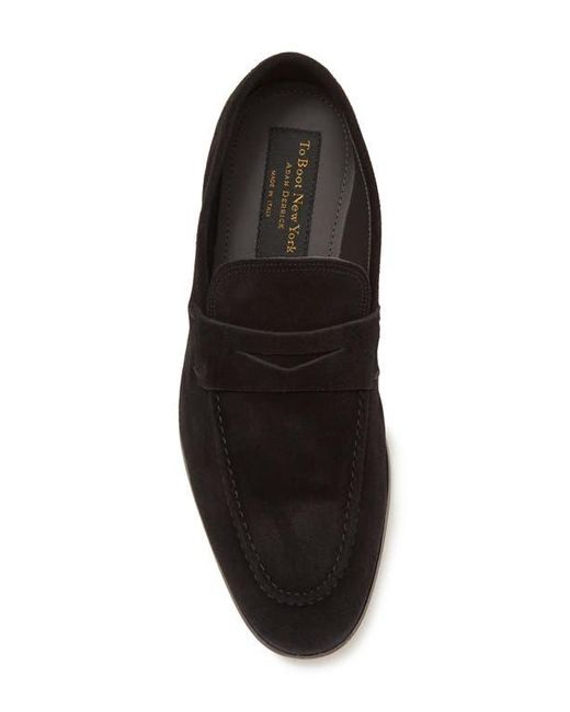 To Boot New York Black Selleck Loafer for men