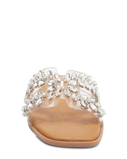 Top Moda Metallic Dubau Slide Sandal
