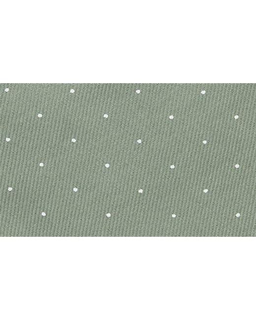 Con.struct Green Dot Print Cotton Tie for men