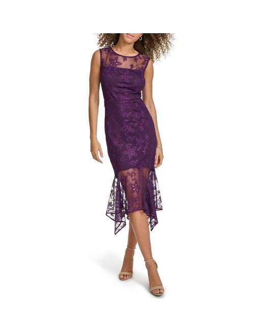 women's embroidered mesh sleeveless sheath dress Siena Embroidered Mesh Mini Dress, Black Multi / 0 main image 0