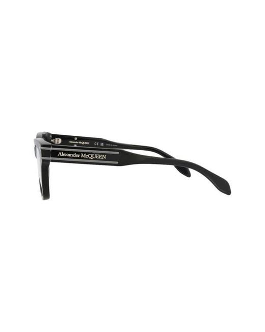 McQ Alexander McQueen Black Optical Glasses