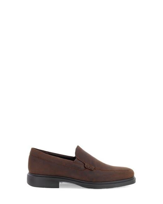 Ecco Brown Helsinki 2.0 Water Resistant Loafer for men
