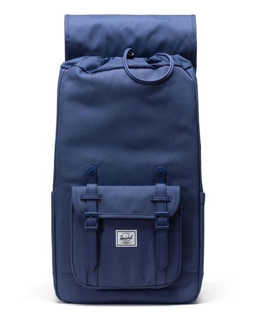 Herschel Supply Co. Blue Little America Recycled Polyester Backpack