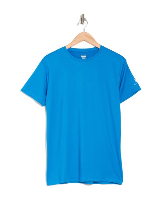 Spyder Blue Crewneck Pajama T-shirt for men