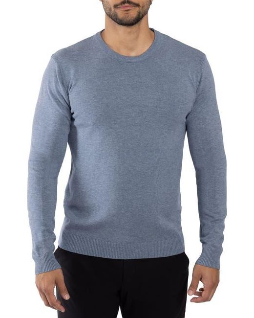Xray Jeans Blue Crewneck Knit Pullover Sweater for men