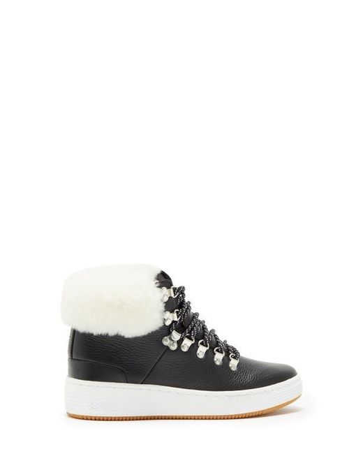 Skechers Black Palmilla-Anda Genuine Sheepskin Lined Boot