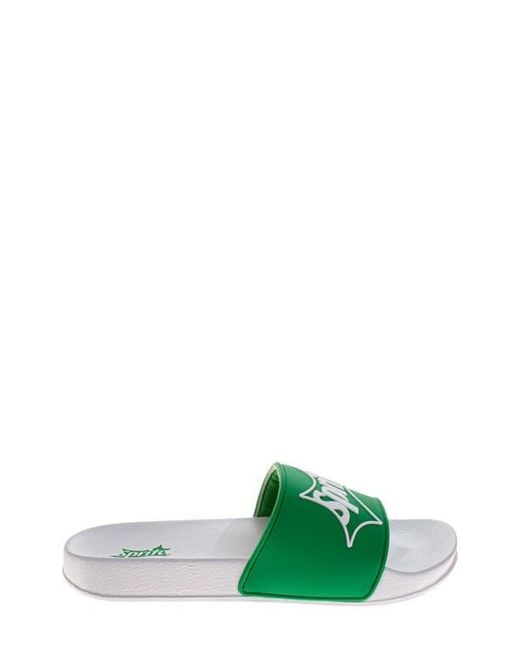 Coca Cola Green Sprite Slide Sandal for men