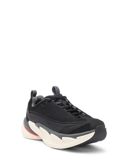 Hoka One One Black Elevon X Platform Sneaker