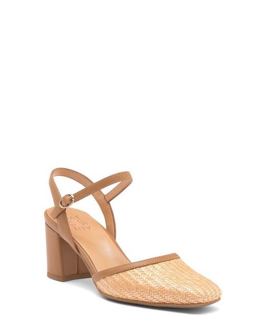 Naturalizer Pink Wave Block Heel Pump